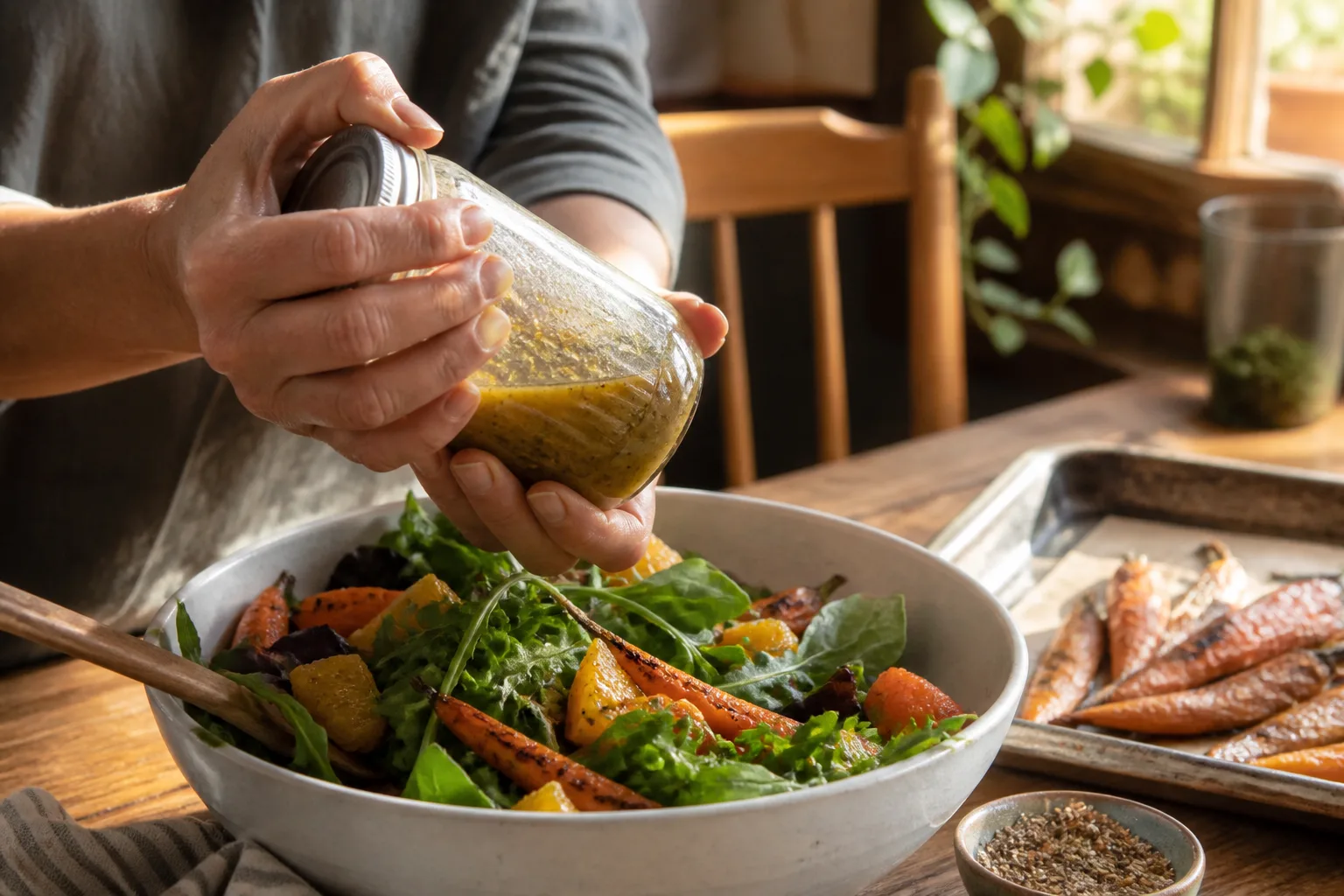 Orangen-Vinaigrette mit Orange+