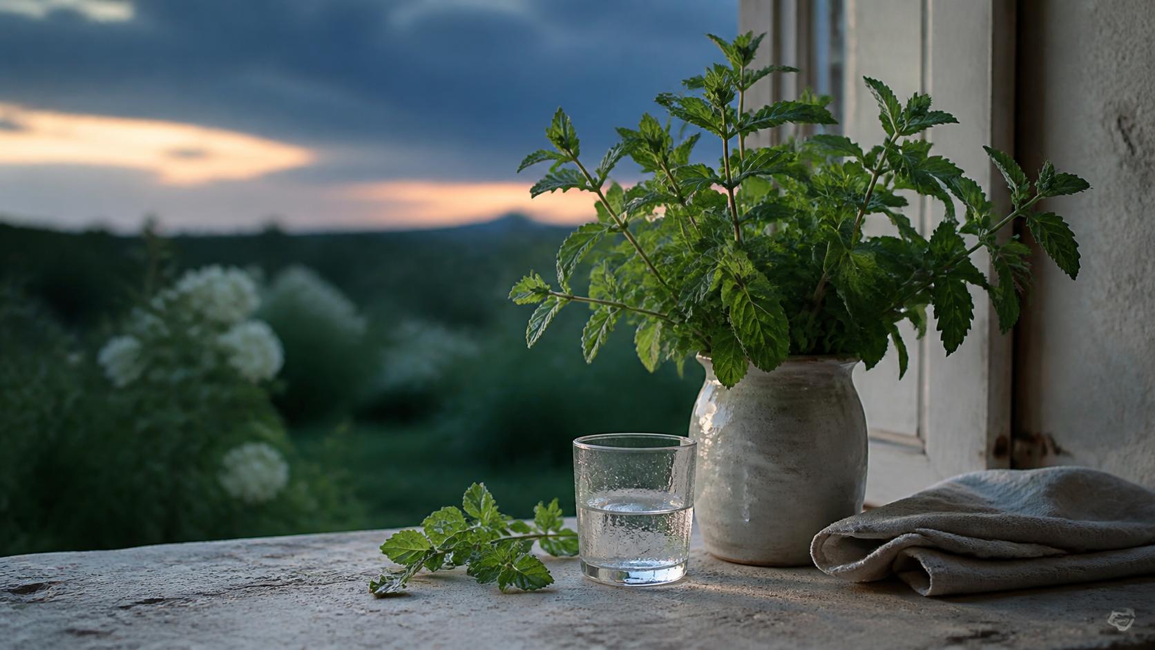 Zuhause: Pfefferminze im Alltag